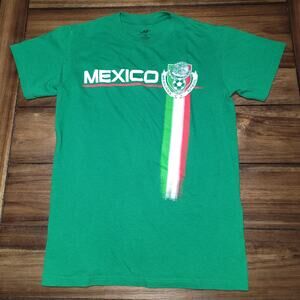 Simply For Sports Green Unisex Tee "Mexicana Futbol" - Size Small